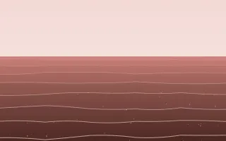 Blush Tide II — colourful red ocean background, variation II