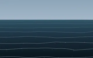 Deep Atlantic III Deep Atlantic III — dark blue ocean background, variation III