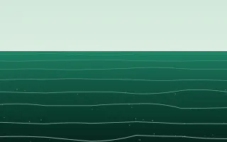 Emerald Sea — colourful green ocean background
