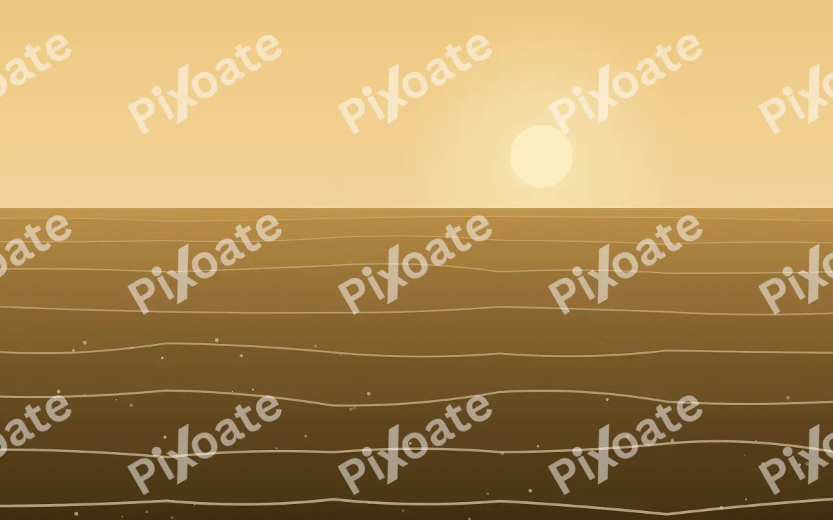 Golden Sea — colourful orange and brown ocean background