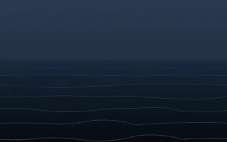 Ink Swell — dark blue ocean background