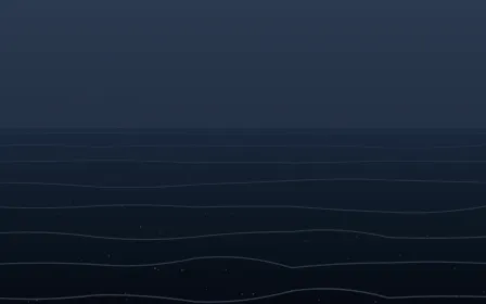 Ink Swell — dark blue ocean background