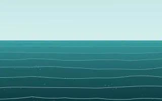 Calm Lagoon III Calm Lagoon III — colourful teal ocean background, variation III