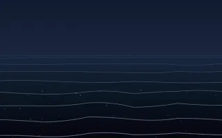 Night Ocean — dark blue and black ocean background