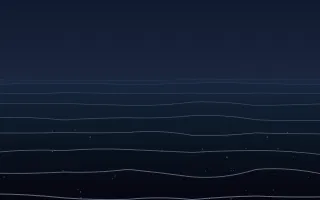 Night Ocean II — dark blue and black ocean background, variation II