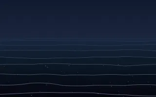 Night Ocean III — dark blue and black ocean background, variation III