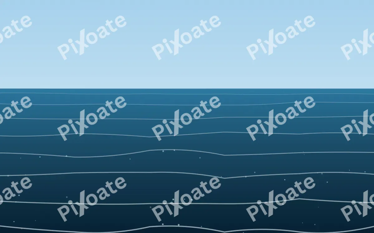 Pacific Noon Pacific Noon — colourful blue ocean background