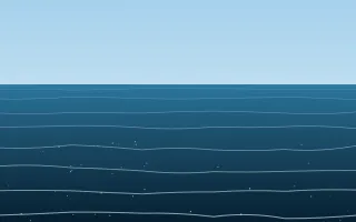 Pacific Noon III Pacific Noon III — colourful blue ocean background, variation III