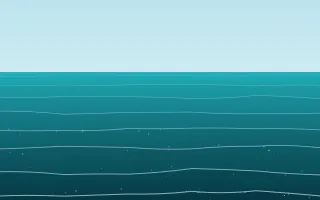 Tropic Turquoise — colourful teal ocean background