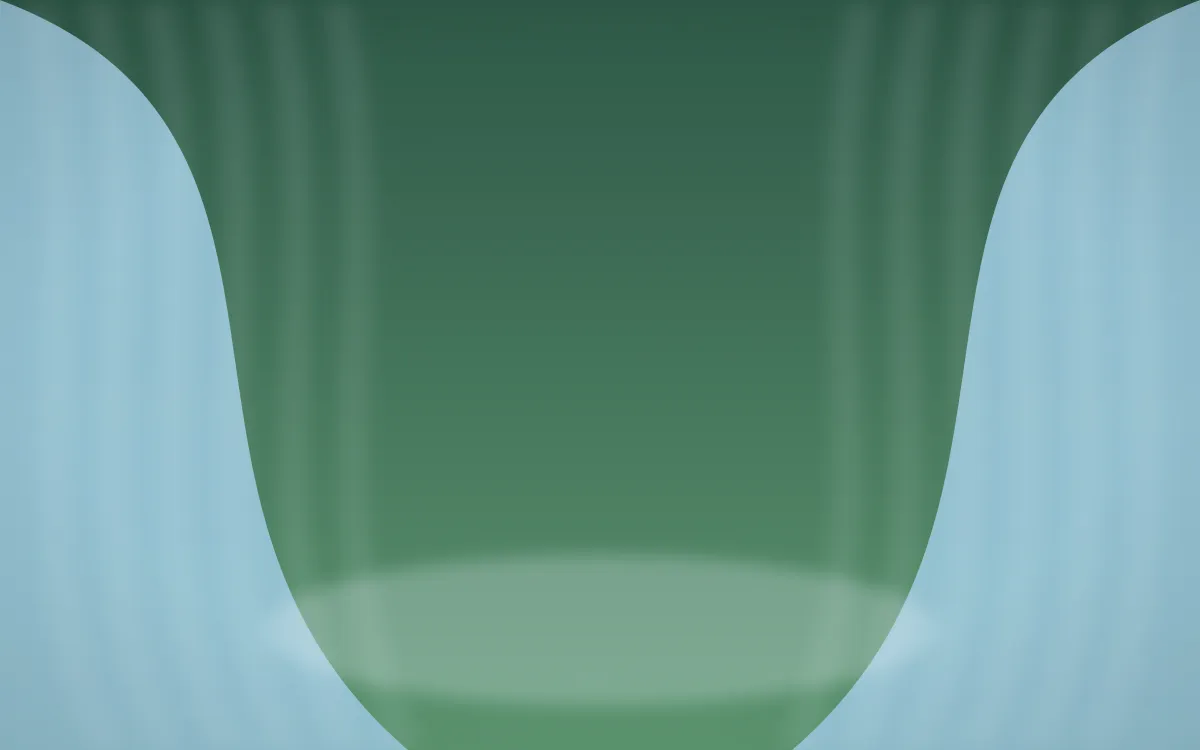 Clear Day Opera Aesthetic — light blue and green opera-aesthetic background