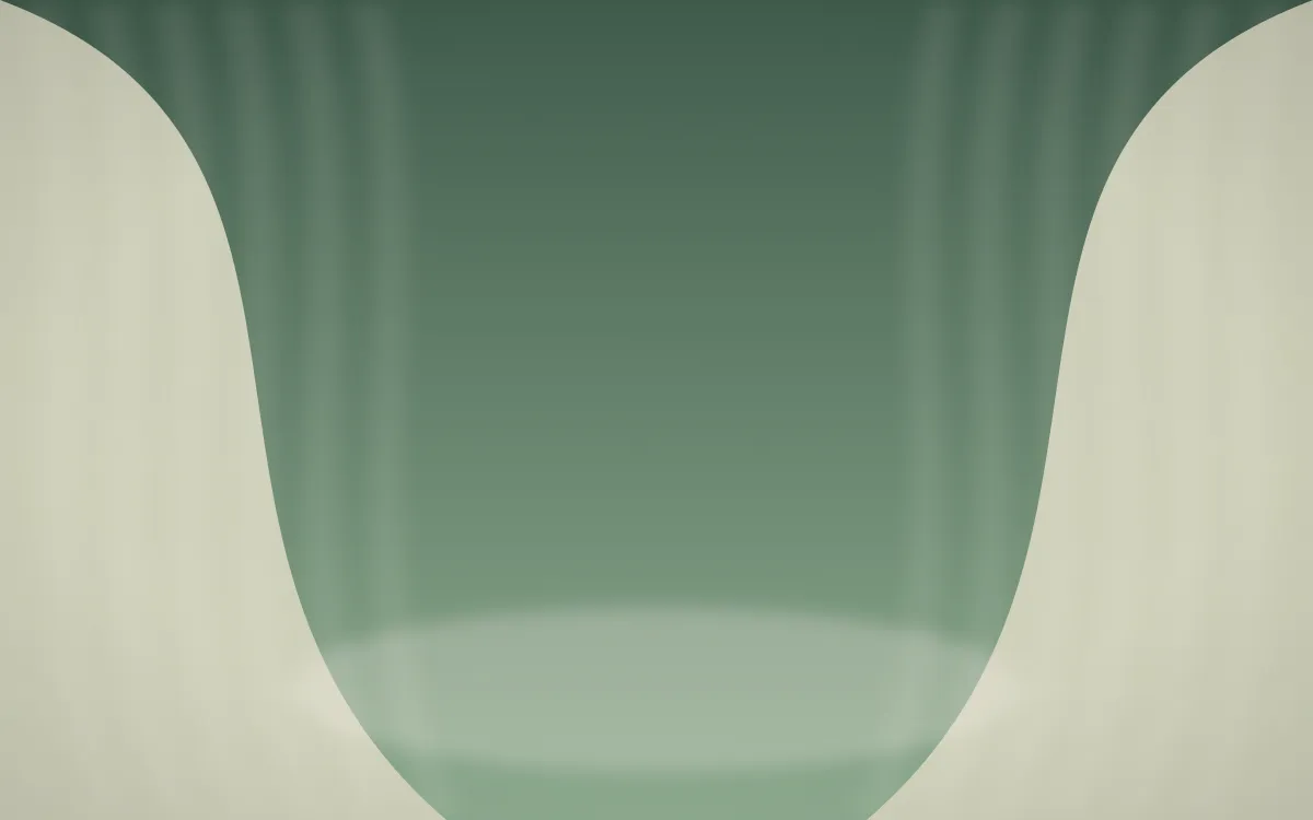 First Light Opera Aesthetic — light beige and green opera-aesthetic background