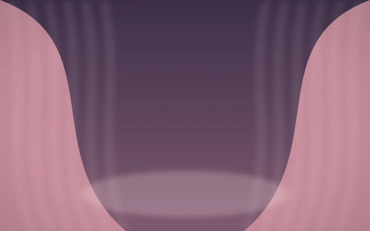 Rose Dusk Opera Aesthetic — colourful red, pink and purple opera-aesthetic background