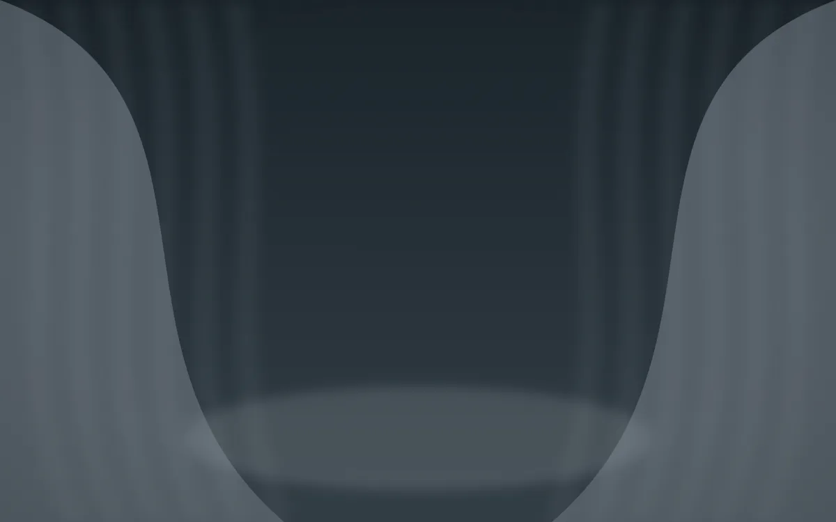 Storm Light Opera Aesthetic — dark grey and blue opera-aesthetic background