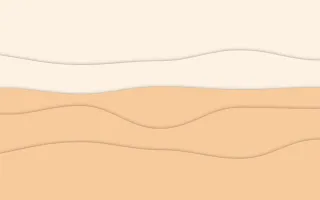 Apricot Modern Tonal Sheets — light beige and orange papercut background