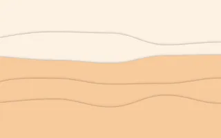 Apricot Modern Tonal Sheets III — light beige and orange papercut background, variation III