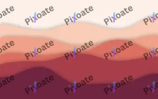 Coral Canyon Deep II — light orange, red and pink papercut background, variation II