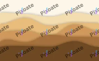 Desert Dune Layers Deep III — light beige, orange and brown papercut background, variation III