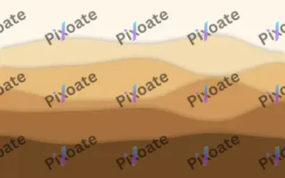 Desert Dune Layers III — light beige, orange and brown papercut background, variation III