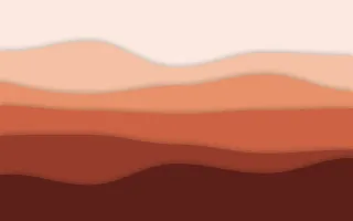 Ember Ridge II — light orange and red papercut background, variation II