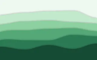 Emerald Vale II — light green papercut background, variation II