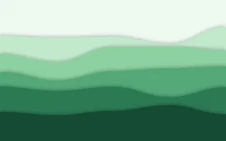 Emerald Vale III — light green papercut background, variation III