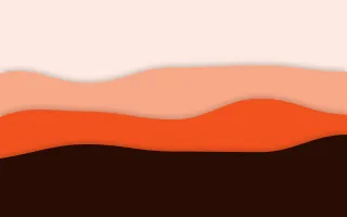 Flame Bold Sheets II — colourful orange and black papercut background, variation II