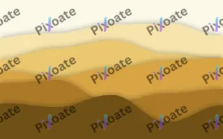 Golden Terraces Deep — light beige, gold and brown papercut background