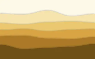 Golden Terraces II — light beige, gold and brown papercut background, variation II