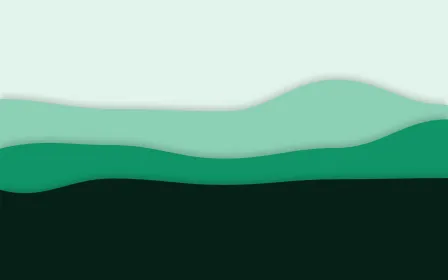 Jade Punch Bold Sheets — colourful green and black papercut background