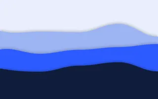 Klein Bold Sheets — colourful blue and white papercut background