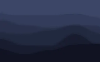 Midnight Depth Deep — dark blue and black papercut background