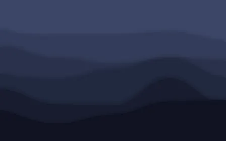 Midnight Depth Deep — dark blue and black papercut background