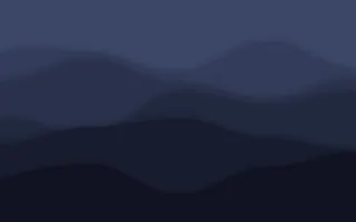 Midnight Depth Deep II — dark blue and black papercut background, variation II