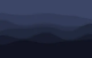 Midnight Depth Deep III — dark blue and black papercut background, variation III