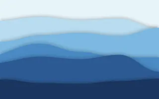 Ocean Strata Deep — light blue papercut background
