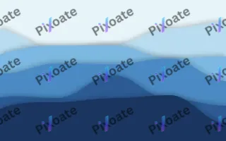 Ocean Strata Deep III — light blue papercut background, variation III
