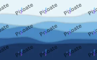 Ocean Strata III — light blue papercut background, variation III