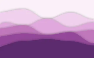 Orchid Mist Deep — light pink and purple papercut background