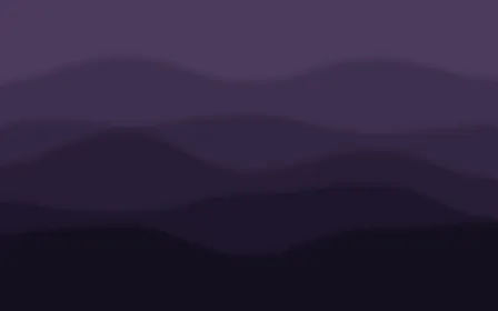 Plum Night Layers — dark purple and black papercut background