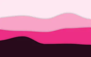 Punch Pink Bold Sheets II — colourful pink, black and white papercut background, variation II