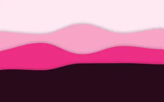 Punch Pink Bold Sheets III — colourful pink, black and white papercut background, variation III