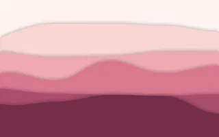 Rosewood Layers II — light red and pink papercut background, variation II
