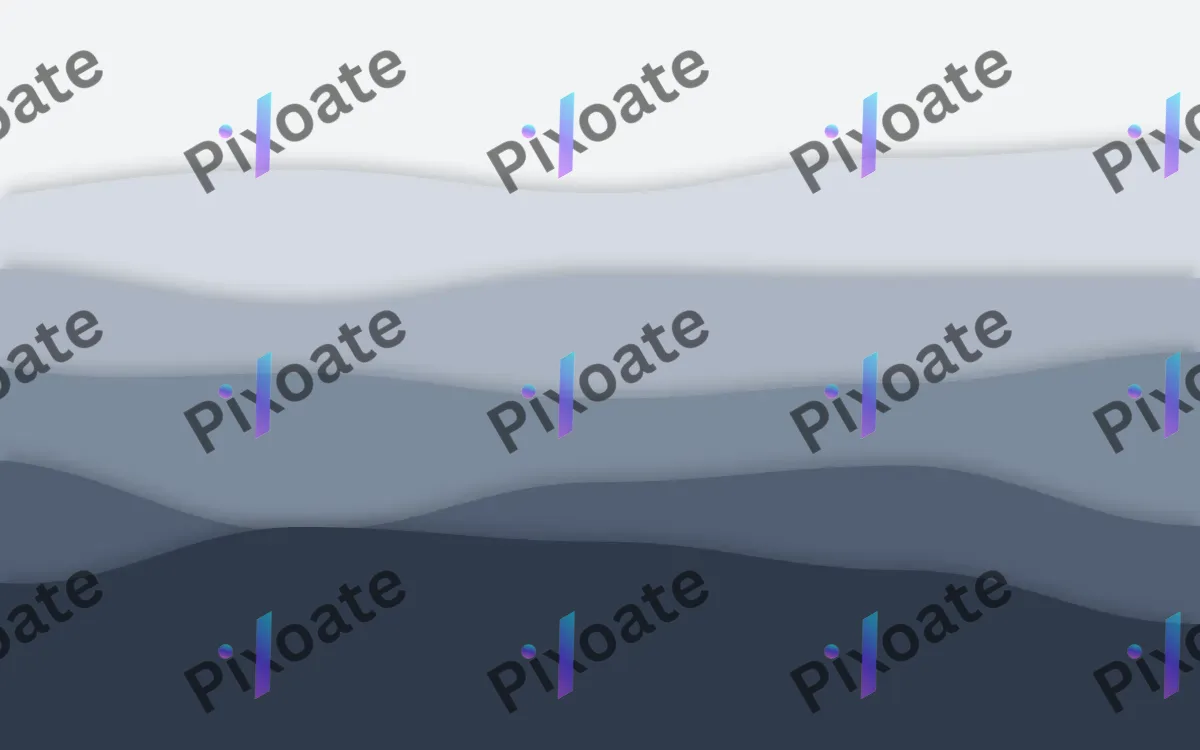 Slate Strata — light grey and blue papercut background