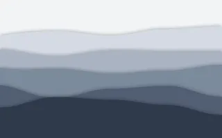 Slate Strata — light grey and blue papercut background