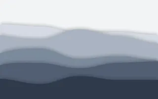 Slate Strata Deep — light grey and blue papercut background