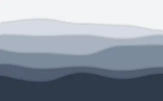Slate Strata II — light grey and blue papercut background, variation II