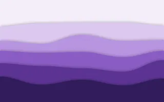 Violet Dusk Layers — light purple papercut background