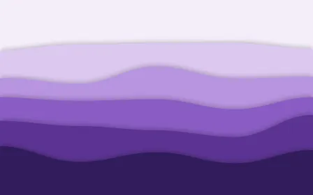 Violet Dusk Layers — light purple papercut background