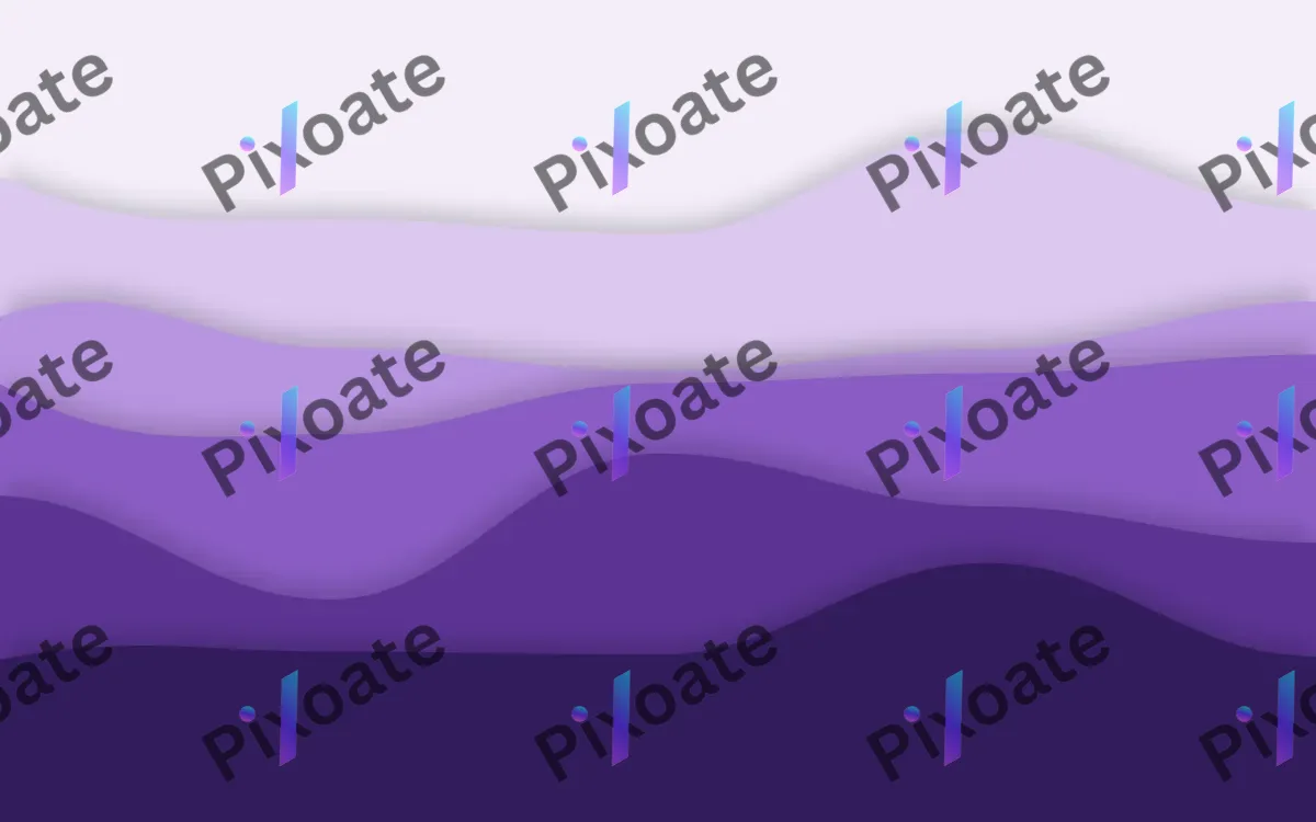 Violet Dusk Layers Deep — light purple papercut background