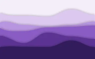 Violet Dusk Layers Deep — light purple papercut background